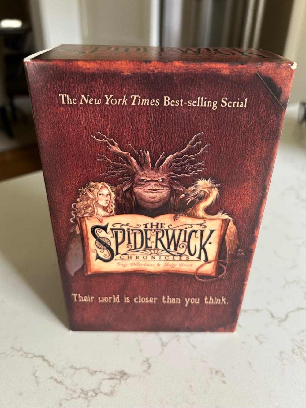 The Spiderwick Chronicals boxed set of five by Diterlizzi and Black